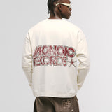 Double-Sleeve Stars Long Sleeve T-Shirt – Off-White