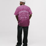 Built For The World Oversized T-Shirt - Burgundy