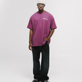 Built For The World Oversized T-Shirt - Burgundy