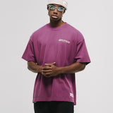 Built For The World Oversized T-Shirt - Burgundy