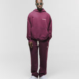 Basic Oversized Hoodie V3 - Burgundy