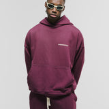 Basic Oversized Hoodie V3 - Burgundy