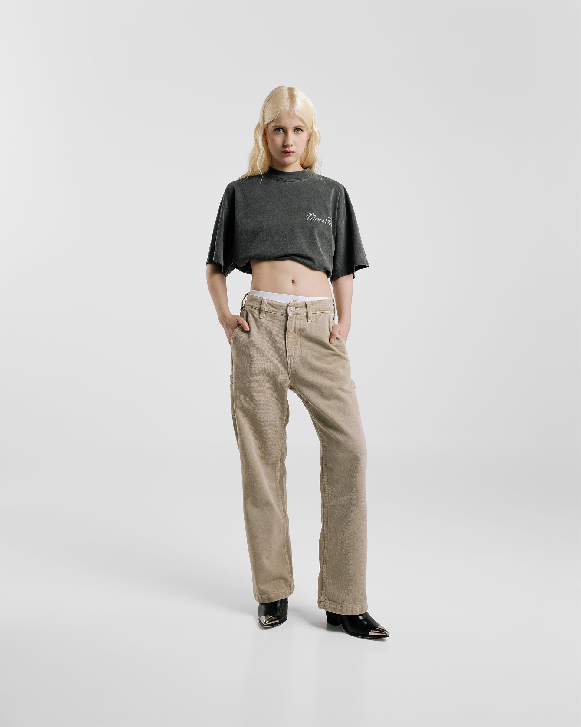 Pantalon Monoic Rodeo Taupé | Pantalones Rodeo | Monoic Studios