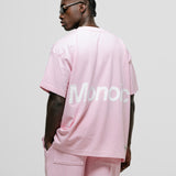 Oversized Logo T-Shirt V3 - Pastel Pink