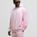 Hoodie Oversized Básico V3 - Rosado Pastel