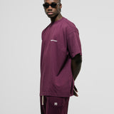 Oversized Basic T-Shirt V3 - Burgundy