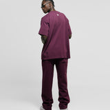 Oversized Basic T-Shirt V3 - Burgundy