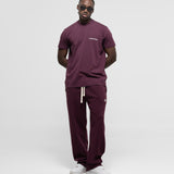 Basic Regular Fit T-Shirt V3 - Burgundy