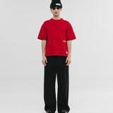 Boxy Fit Speed T-Shirt - Pompeian Red