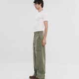 Wide Fit Chore Pants - Olive