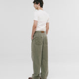 Wide Fit Chore Pants - Olive