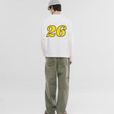 Boxy Fit Long-Sleeve 26 T-Shirt - Cloud Dancer (Exclusive)