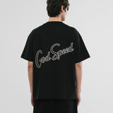 Oversized Racing T-Shirt - Jet Black