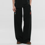 Wide Fit Jogger Sponsors - Jet Black