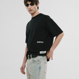 Boxy Fit Speed T-Shirt - Jet Black