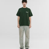 Oversized Logo T-Shirt V4 - Forest Green