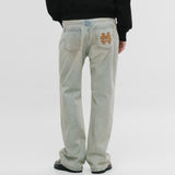 Straight Fit Rally Jeans - Dust Wash