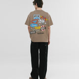 Oversized Sponsors T-Shirt - Sand