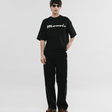 Riva Boxy Fit T-Shirt - Jet Black (Exclusive)