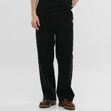 Wide Fit Chore Pants - Jet Black