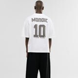 Boxy Fit Ninetysix T-Shirt - Off White