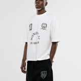 Boxy Fit Ninetysix T-Shirt - Off White