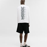 Oversized Shield Long Sleeve T-Shirt - Off White