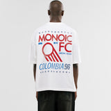 Boxy Fit MONOIC F.C T-Shirt - Off White