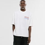 Boxy Fit MONOIC F.C T-Shirt - Off White