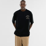 Oversized Dreamers Club T-Shirt - Jet Black