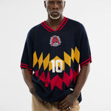 Football Jersey Knit Short Sleeve - Navy Blue (Colombia Exclusive)