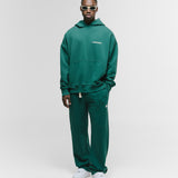 Basic Oversized Hoodie V4 - Forest Green
