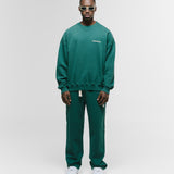 Basic Oversized Crewneck V4 - Forest Green