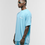 Oversized Logo T-Shirt V4 - Glacier Blue