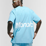 Oversized Logo T-Shirt V4 - Glacier Blue