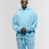 Basic Oversized Hoodie V4 - Glacier Blue