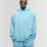 Basic Oversized Hoodie V4 - Glacier Blue