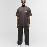 Oversized Logo T-Shirt V4 - Brown