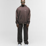 Basic Oversized Hoodie V4 - Brown