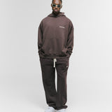Basic Oversized Hoodie V4 - Brown