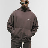 Basic Oversized Hoodie V4 - Brown