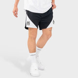 Mesh Shorts Monogram - Black & White