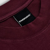 Basic Boxy Fit T-Shirt V3 - Burgundy