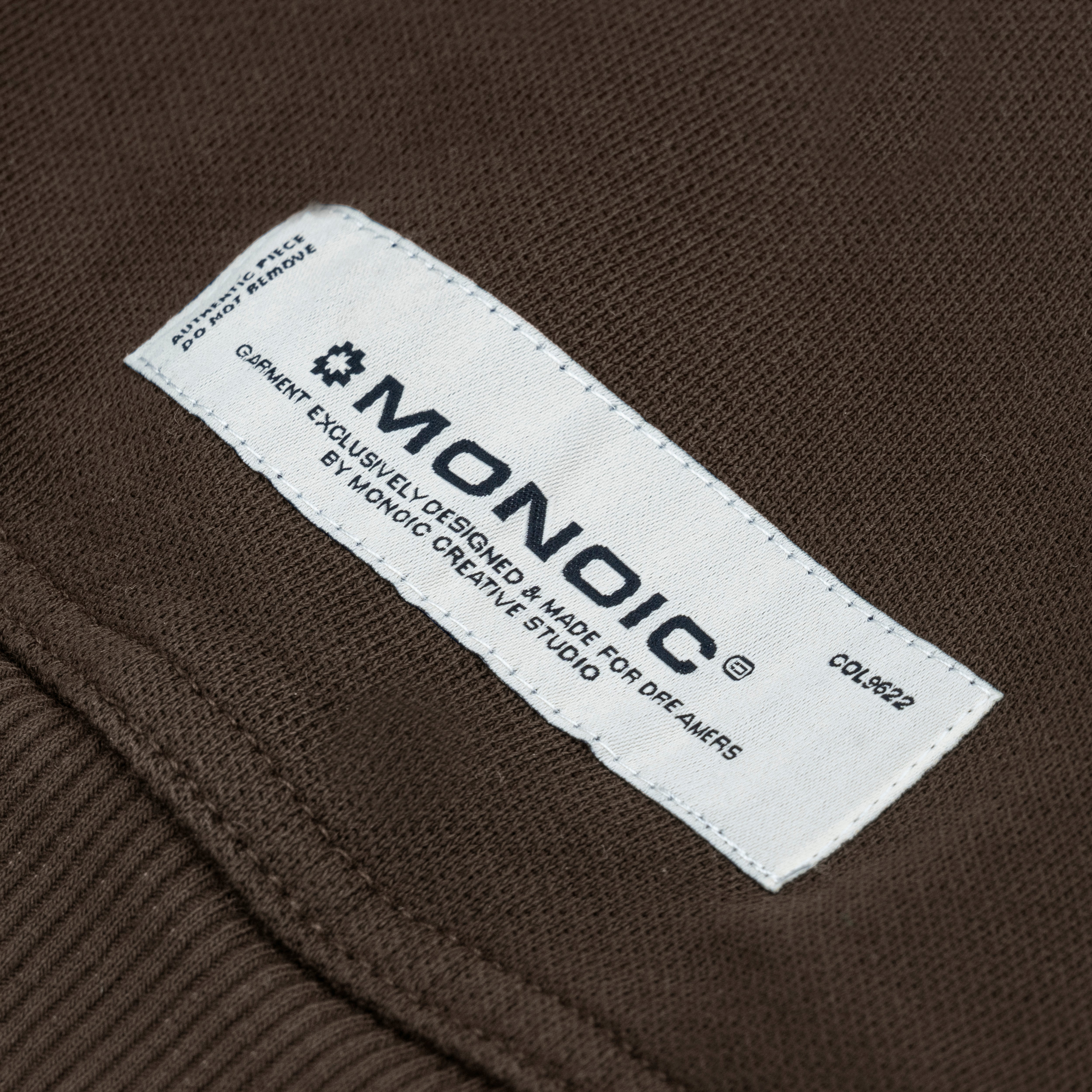 Hoodie Oversized Fit Cafe Chocolate oscuro | Hoodies Timeless | Monoic Studios