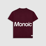 Oversized Logo T-Shirt V3 - Burgundy