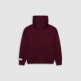 Basic Oversized Zip Hoodie V3 - Burgundy