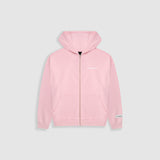 Basic Oversized Zip Hoodie V3 - Pastel Pink