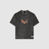 World Tour Boxy Fit T-Shirt - Distressed Grey (Exclusive)