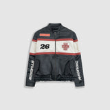 Speed Faux Leather Jacket - Jet Black (Exclusive)