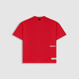 Boxy Fit Speed T-Shirt - Pompeian Red